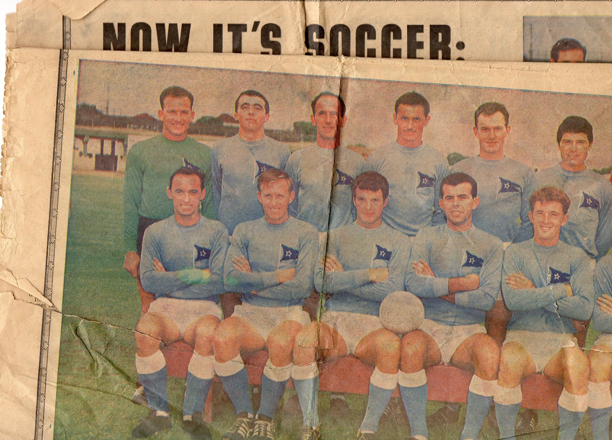 Picture of the Azzurri soccer team